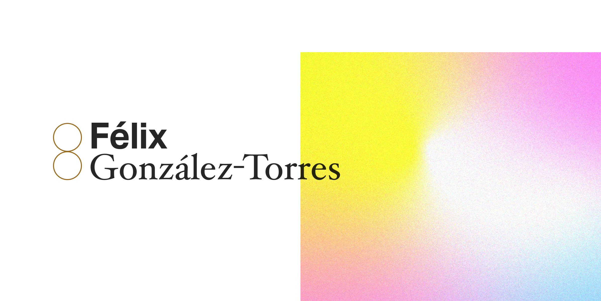 Félix González-Torres Website